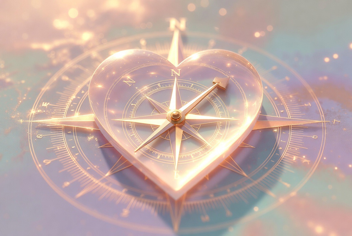 感情のプロセスで少しずつ波動を上げていく旅——ハートコンパス【エイブラハムの教え】